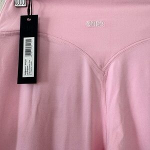 NWT Oner Active Pink Wide Leg Pants